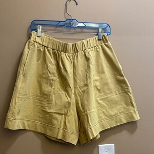 Women's Yellow Shorts